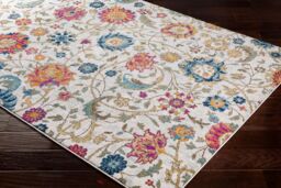Livabliss Harput-Vintage Beige Blue Orange Yellow Traditional Boho Living Rug - Size: 160 cm x 220 cm - thumbnail 6
