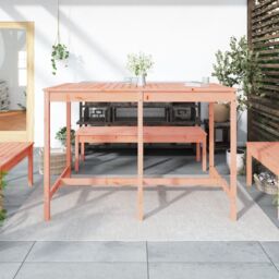Berkfield Home Garden Table 159.5x82.5x110 cm Solid Wood Douglas in Brown - thumbnail 3