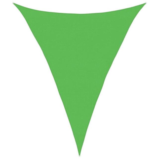 Berkfield Home Sunshade Sail 160 g/m ² Light Green 4x5x5 m HDPE - image 1
