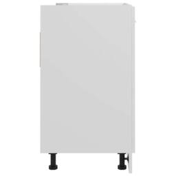 Berkfield Home Sink Bottom Cabinet White 80x46x81.5 cm Engineered Wood - thumbnail 8