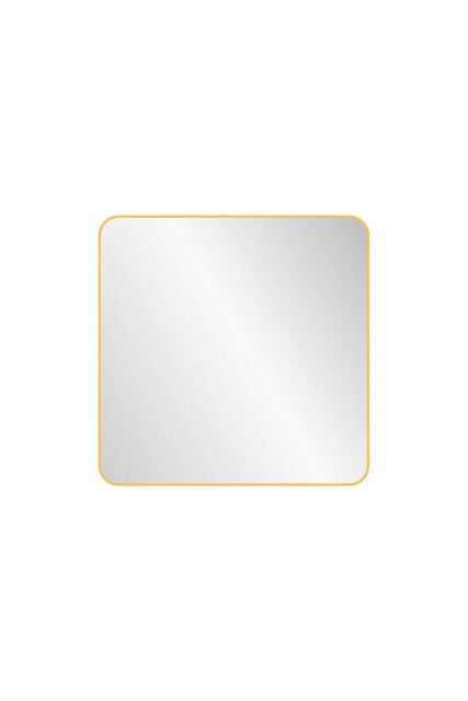 nielsen Archer Metal Square Wall Mirror 60Cm in Gold - image 1