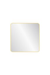 nielsen Archer Metal Square Wall Mirror 60Cm in Gold