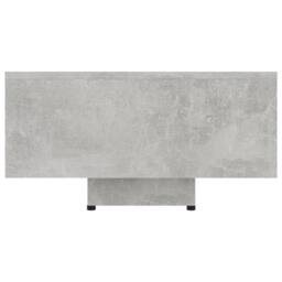 Berkfield Home Coffee Table Concrete Grey 85x55x31 cm Engineered Wood - Size: 85 x 55 x 31 cm - thumbnail 4