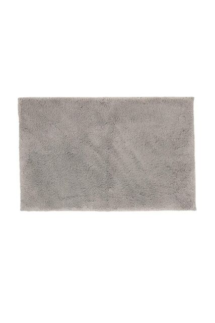 CHRISTY Deep Pile Luxury 100% Cotton 2444GSM Non Slip Bath Rugs in Mid Grey - image 1