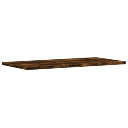 Berkfield Home Wall Shelves 4 pcs Smoked Oak 60x30x1.5 cm Engineered Wood in Brown - thumbnail 4