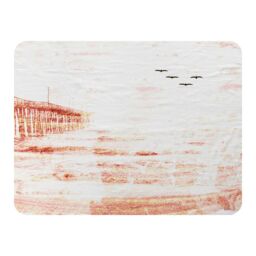 Benjamin Tate Design Pier Blanket in Natural - Size: 120 cm x 150 cm - thumbnail 1