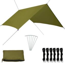 Berkfield Home Outdoor Tarp 3x2.85 m Green
