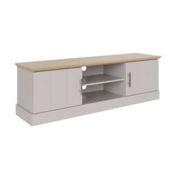 GFW Kendal Large TV Unit in Grey - thumbnail 3