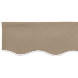 Berkfield Home Awning Replacement Fabric for 3x2.5 m Frame Beige - thumbnail 6