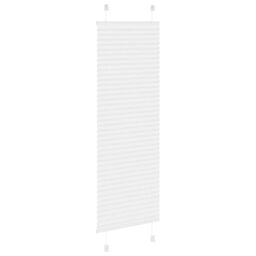 Berkfield Home Pleated Blind White 50x150 cm Fabric Width 49.4 cm Polyester - thumbnail 4