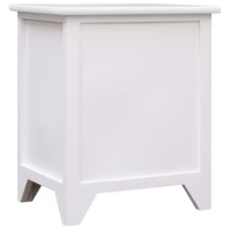 Berkfield Home Nightstand 2 pcs with 2 Drawers White - thumbnail 6