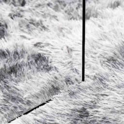 Berkfield Home Shaggy Rug High Pile NAVARRA Light Grey 60x100 cm Polyester - Size: Medium - thumbnail 7