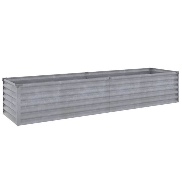 Berkfield Home Garden Raised Bed 194x50x36 cm Corten Steel in Brown - Size: 194 x 50 x 36 cm - image 1