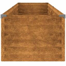 Berkfield Home Garden Raised Bed 194x50x36 cm Corten Steel in Brown - Size: 194 x 50 x 36 cm - thumbnail 5