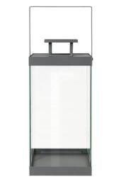 Blomus Finca Lantern Large - Steel Gray in Grey