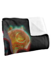 Netflix Squid Game Front Man & Guards Officially Licensed Silky Touch Super Soft Throw Blanket 152 x 127 cm in White - thumbnail 3