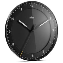 Braun Classic 30cm Analogue Wall Clock in Black - thumbnail 2