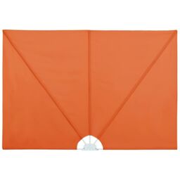 Berkfield Home Collapsible Terrace Side Awning Terracotta 400x200 cm in Brown - thumbnail 2