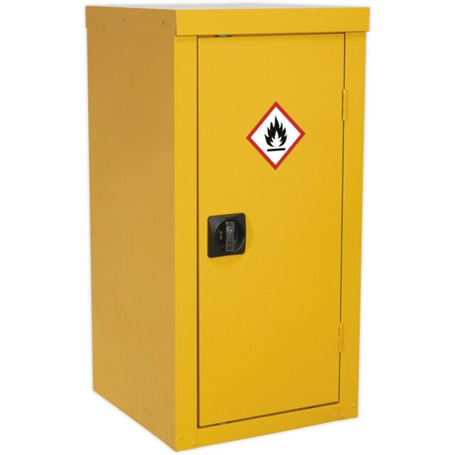 Loops Hazardous Substance Cabinet - 460 x 460 x 900mm - Single Door - 2-Point Key Lock - image 1