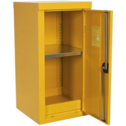 Loops Hazardous Substance Cabinet - 460 x 460 x 900mm - Single Door - 2-Point Key Lock - thumbnail 4