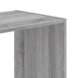 Berkfield Home Bookcase Grey Sonoma 102x32x108 cm Engineered Wood - Size: 102 x 32 x 108 cm - thumbnail 7