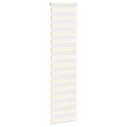 Berkfield Home Zebra Blind Marble Beige 65x200 cm Fabric Width 60.9 cm Polyester - thumbnail 3