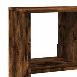 Berkfield Home Classic Bookcase Smoked Oak100x33x156.5 cm Engineered Wood in Brown - Size: 100x33x156.5 cm - thumbnail 7
