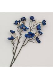 KDMD Blue Apple Blossom Spray 53cm 2 Pack - thumbnail 1