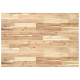 Berkfield Home Table Top Rectangular 80x70x4 cm Solid Wood Acacia in Brown - Size: 80 x 70 x 4 cm - thumbnail 2