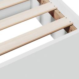 Berkfield Home Modern Bed Frame with Drawers without Mattress White 160x200 cm - thumbnail 8