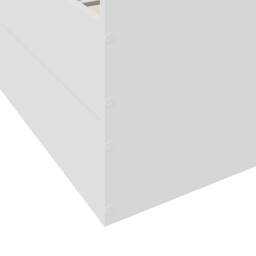 Berkfield Home Modern Bed Frame with Drawers without Mattress White 160x200 cm - thumbnail 9