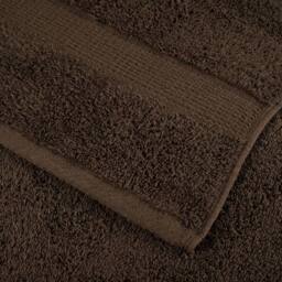 Berkfield Home Premium Hand Towels SOLUND 10pcs Brown 50x100cm 600gsm - thumbnail 6