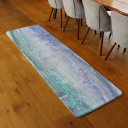 Benjamin Tate Design Inception London Runner Rug in Natural - Size: 67 cm x 230 cm - thumbnail 2