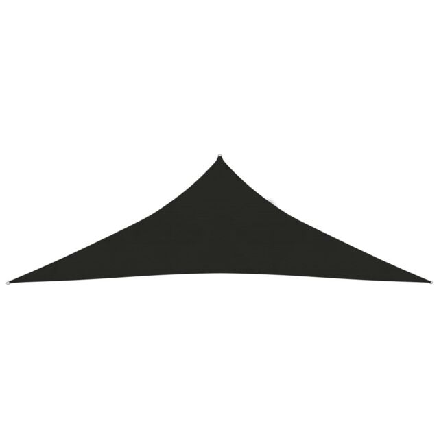 Berkfield Home Sunshade Sail 160 g/m ² Black 2.5x2.5x3.5 m HDPE - image 1