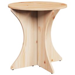 Berkfield Home Coffee Table 2 pcs Natural Solid pine wood in Brown - thumbnail 5