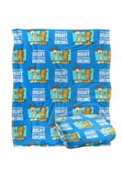 Garfield Not Always Right Silky Touch Super Soft Throw Blanket 152 X 127 cm in White - thumbnail 2