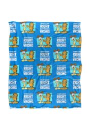 Garfield Not Always Right Silky Touch Super Soft Throw Blanket 152 X 127 cm in White - thumbnail 1