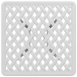 Berkfield Home Garden Table White 53x53x53 cm Cast Aluminium - Size: 53 x 53 x 53 cm - thumbnail 8