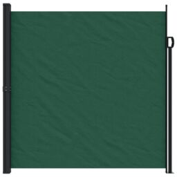 Berkfield Home Retractable Side Awning Dark Green 200x600 cm - thumbnail 3