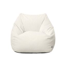rucomfy Beanbags rucomfy Indoor Large Snuggle Bean Bag Chair - Adults Jumbo Cord in Ivory - thumbnail 8