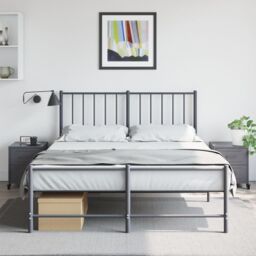 Berkfield Home Bedside Cabinets 2 pcs Anthracite 36x39x43.5 cm Steel in Black - thumbnail 3