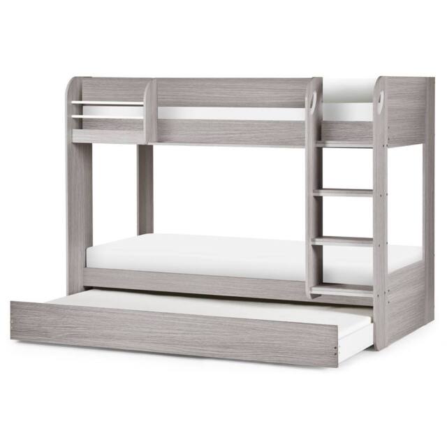 Cheshire Quartz Bunk & Underbed - Grey Oak - Single (90cm) - image 1