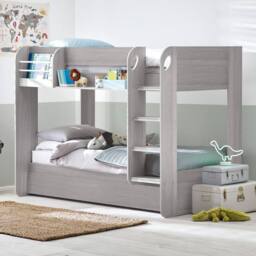 Cheshire Quartz Bunk & Underbed - Grey Oak - Single (90cm) - thumbnail 2