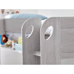 Cheshire Quartz Bunk & Underbed - Grey Oak - Single (90cm) - thumbnail 7