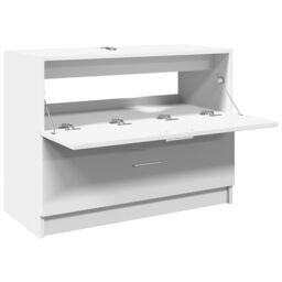 Berkfield Home Sink Cabinet White 78x37x59 cm Engineered Wood - Size: 78 x 37 x 59 cm - thumbnail 5