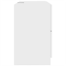 Berkfield Home Sink Cabinet White 78x37x59 cm Engineered Wood - Size: 78 x 37 x 59 cm - thumbnail 6