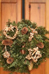 Neel Blue 12-inch White Metal Wreath Door Hanger, Door Adjustable Hook - 2pcs in Black - thumbnail 6