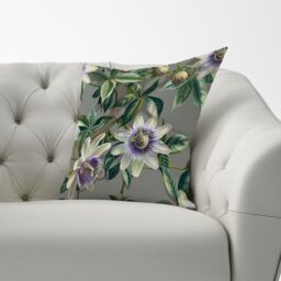 Warren Reed - Designer Passion Flowers Cushions - Size: 60 cm x 60 cm - thumbnail 3