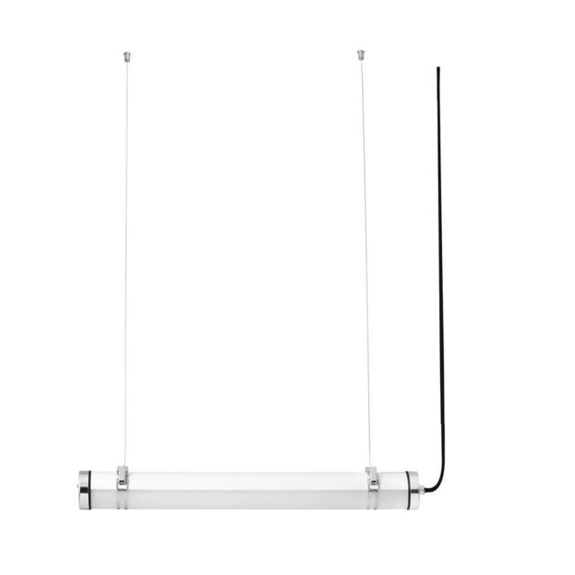 Netlighting Scuba 60cm Outdoor Pendant Ceiling Light Chrome IP66 3000K in Grey - image 1