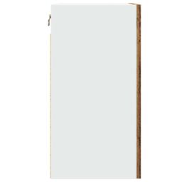 Berkfield Home Hanging Cabinet Lyon Old Wood 40x31x60 cm Engineered Wood in Brown - Size: 40 x 31 x 60 cm - thumbnail 6